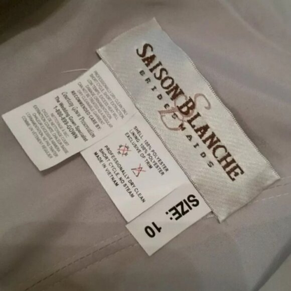 SAISON BLANCHE BRIDESMAID FORMAL PROM DRESS - Picture 3 of 6